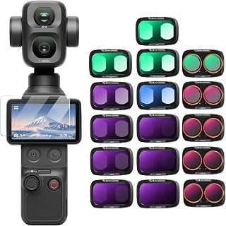 K&F CONCEPT 16-Pack Filter Kit Compatible with DJI Osmo Pocket 4P