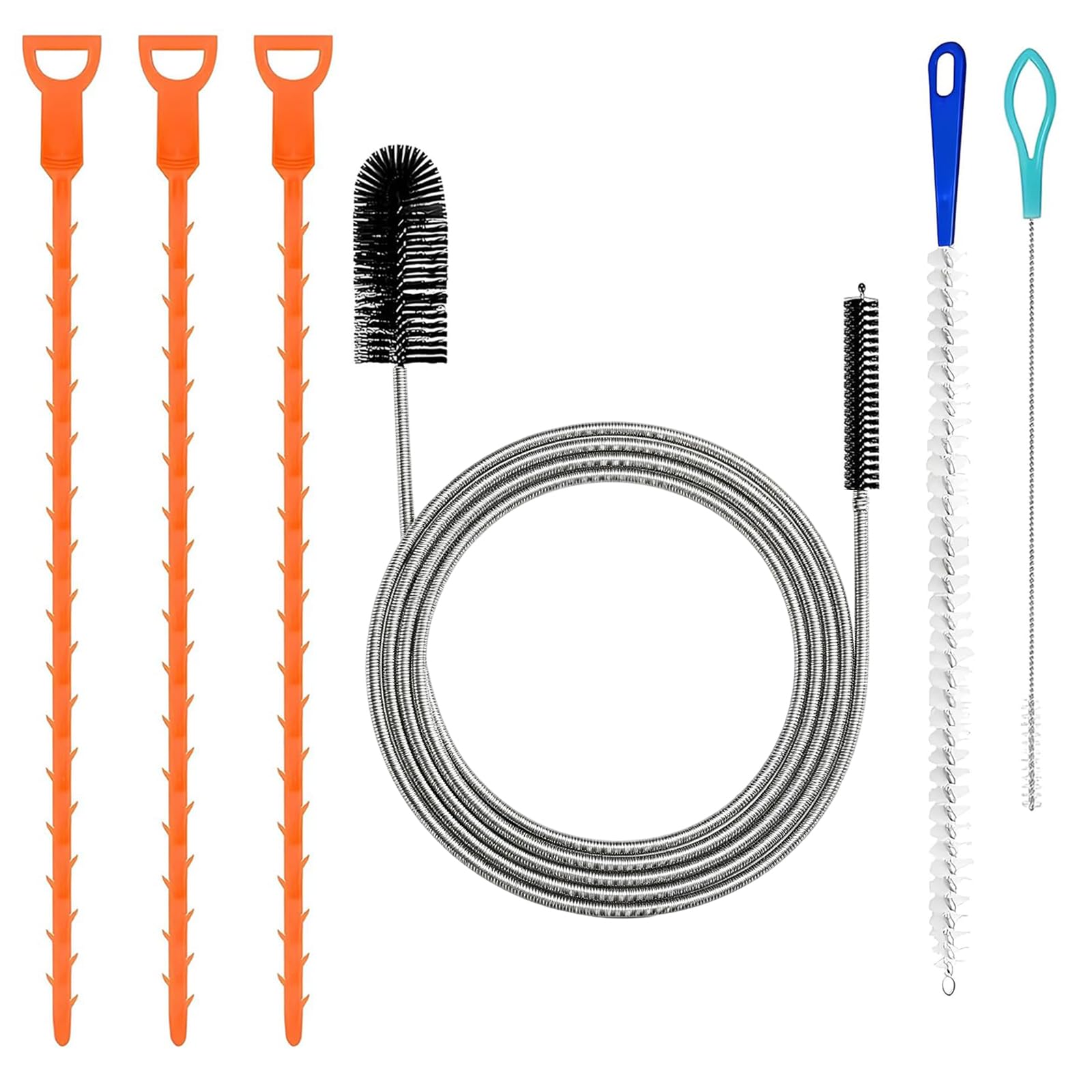 Drain Unblocker Tool, 6 PSC Shower Drain Unblocker, Sink unblockers tool, Drains