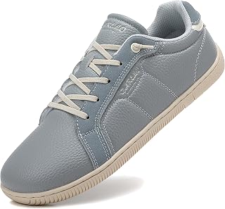 TARELO Barefoot Shoes Women's Wide Toe Box Trainers Zero Drop Minimalist Walking Shoes Leisure Lightweight Barefoot Shoes Size 36-41