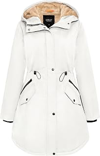 Orolay Women's Windbreaker Spring Warm Coat Mid-Length Outdoor Jackets