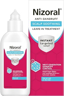 Nizoral Scalp Soothing Leave-In Treatment for Dry Itchy Scalp, 100ml | Proven to calm skin, prevents flaking returning, alleviates irritation between washes, use on wet or dry hair