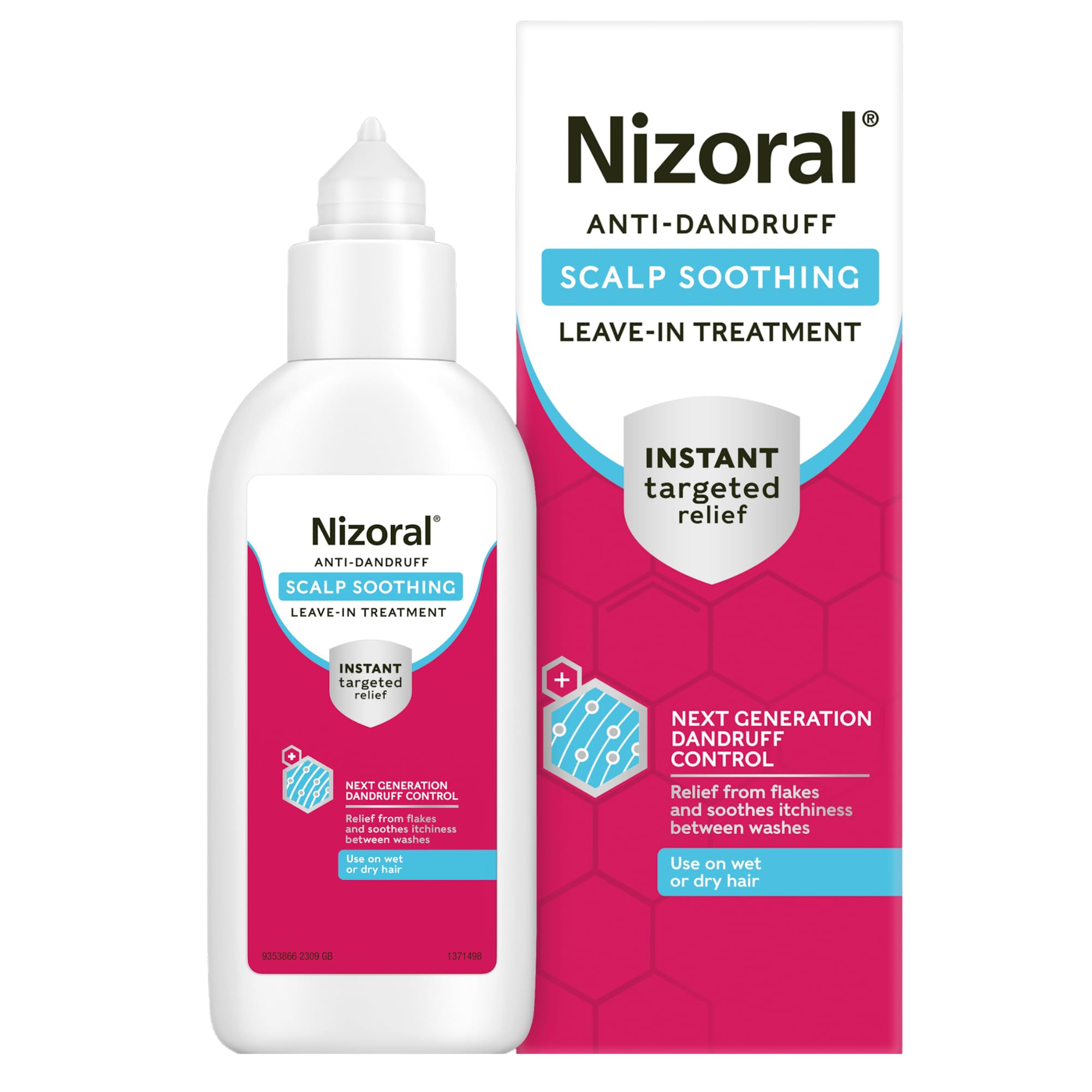 Nizoral Scalp Soothing Leave-In Treatment for Dry Itchy Scalp, 100ml | Proven to