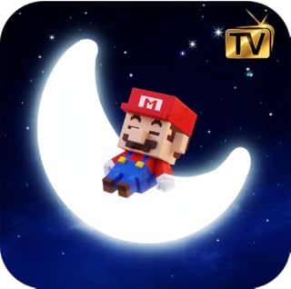Sleepy Pixel Mario: Cozy Block Dreams Screensaver For Fire TV & Fire Tablets