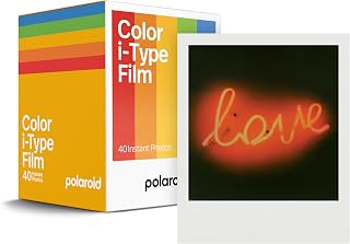 Polaroid 6010 Instant Film Colour for i-Type, 5 Packs, 40 Photos