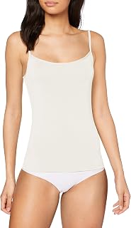 Lovable Soft and Natural Viscose Narrow Shoulder Top | Tank Tops Underwear & Home Clothing | Female Tank Tops Knitwear | Basic Soul Women's