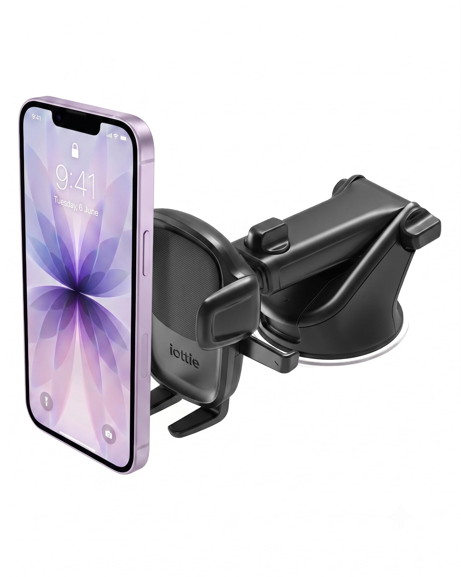 iOttie Easy One Touch Signature Dash/Windshield Smartphone Mount iPhone 18 | Uni