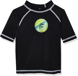 Kanu Surf Boy's Horizon UPF 50+ Sun Protective Rashguard Swim Shirt Rash Guard Shirt