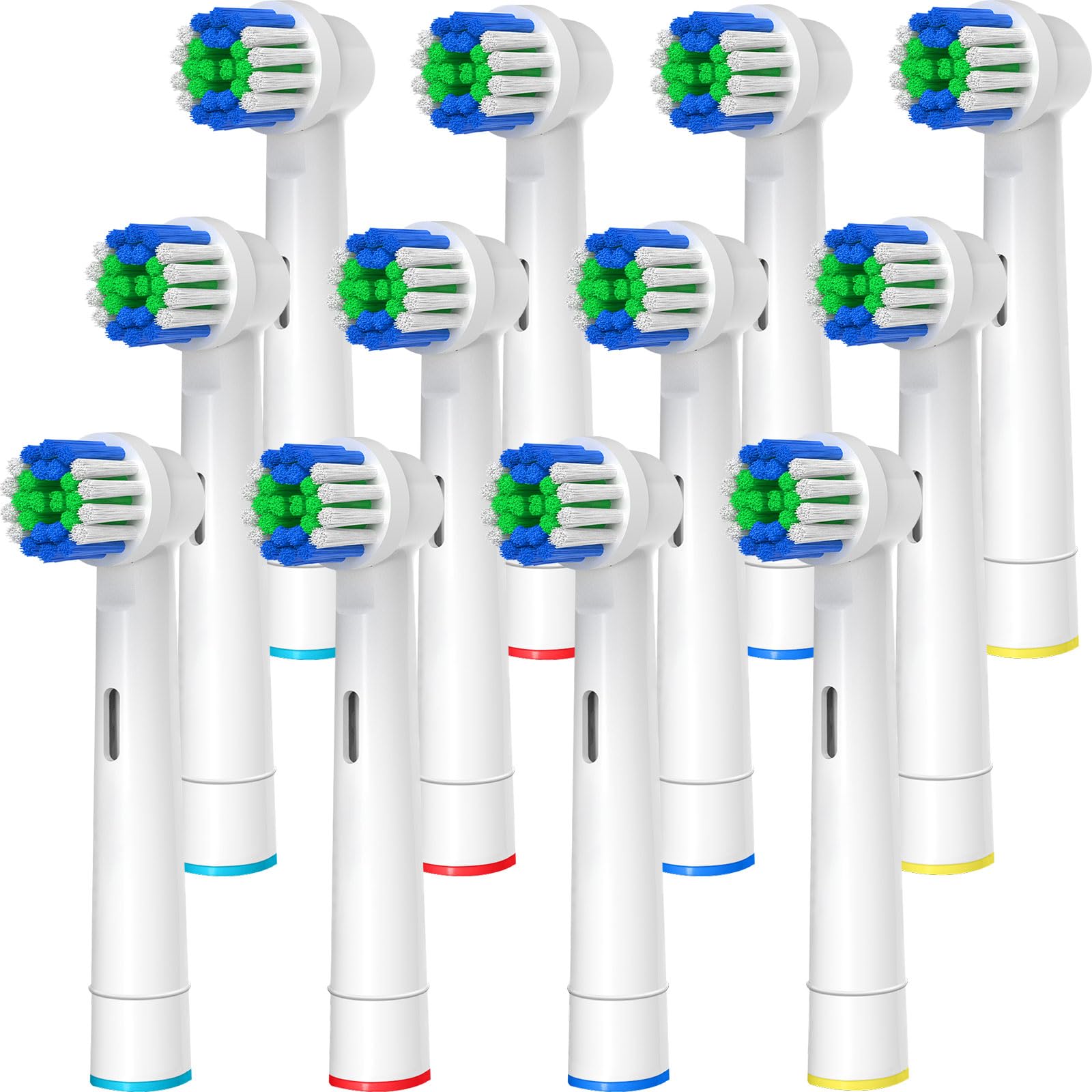 Replacement Toothbrush Heads Compatible with Oral B Braun, 12 Pcs | Professional