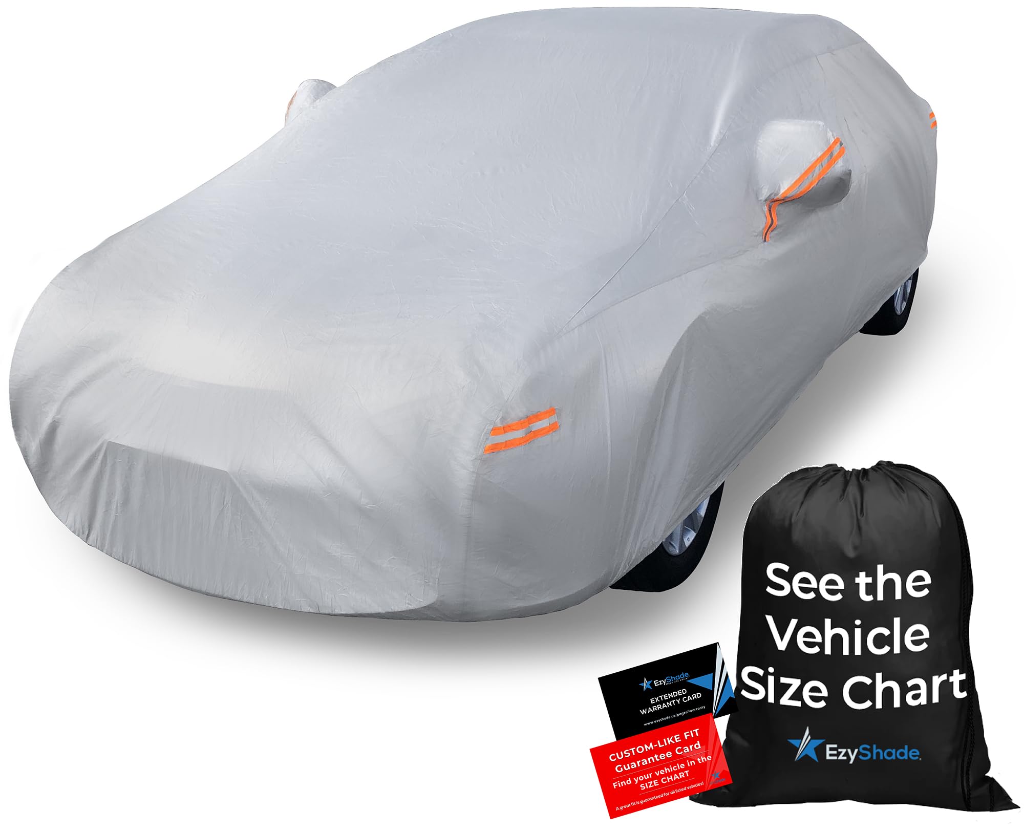 EzyShade Car Cover Waterproof All Weather. See Vehicle Size-Chart. Size A4 | Out
