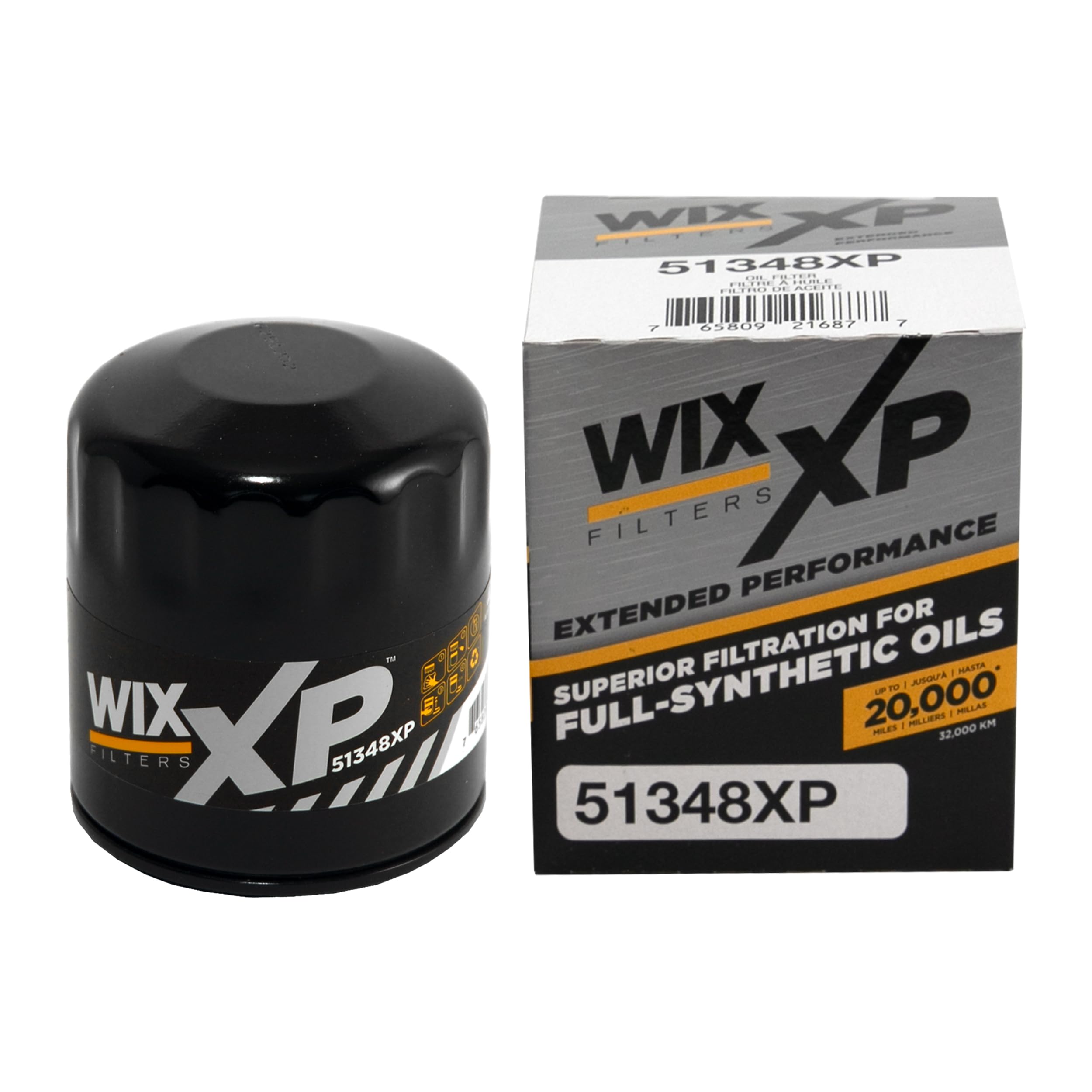 WIX 51348XP WIX XP Oil Filter Replacement, Built for Synthetic Oil - Compatible 