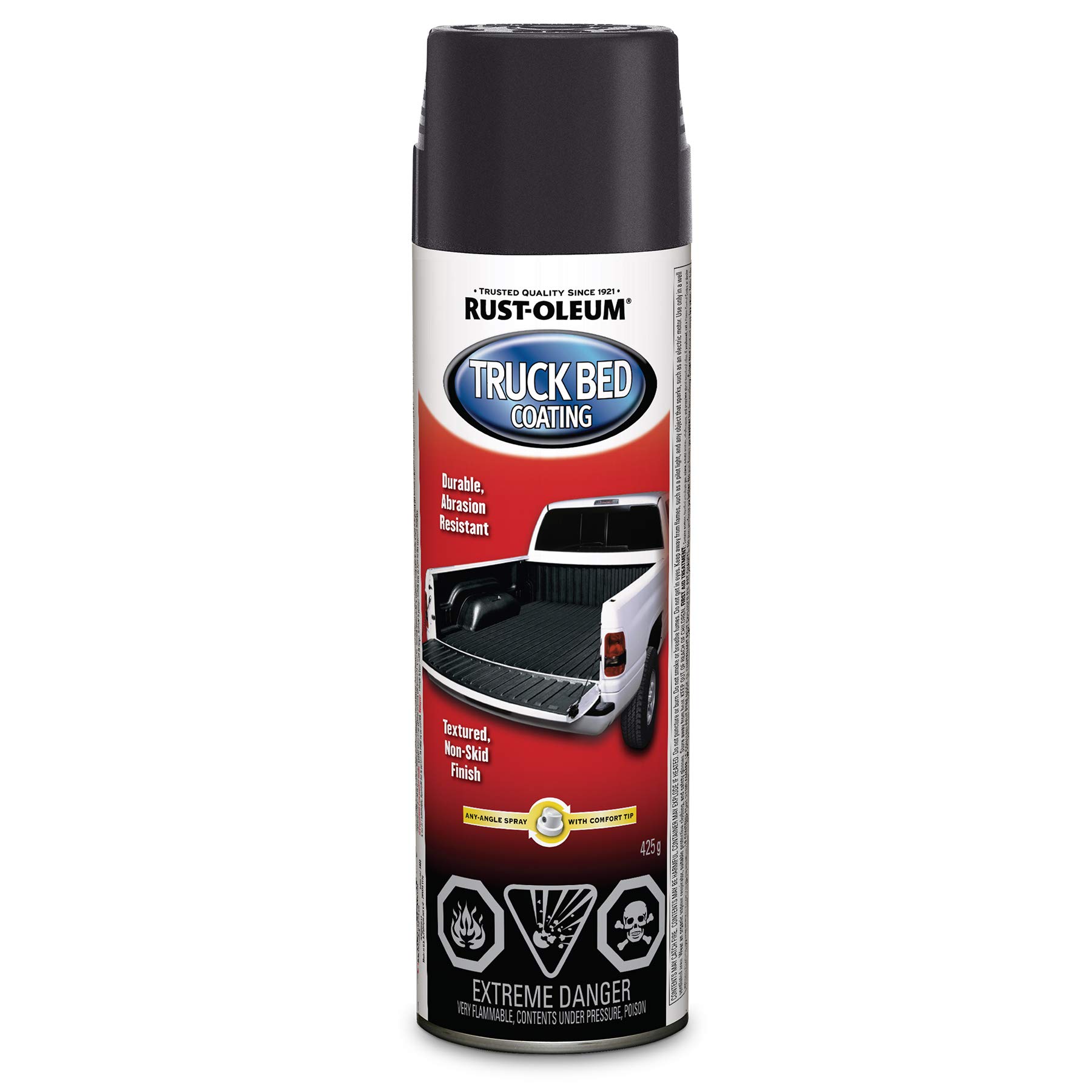 Automotive Truck Bed Coating Spray Paint in Black