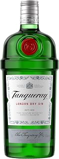 Tanqueray London Dry Gin, Aromatic Gin, 4x Distilled on English Soil, 43.1% Vol, 1000 ml, Single Bottle