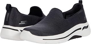 Skechers Go Walk Arch Fit Unlimited Time Black/White 11 C - Wide