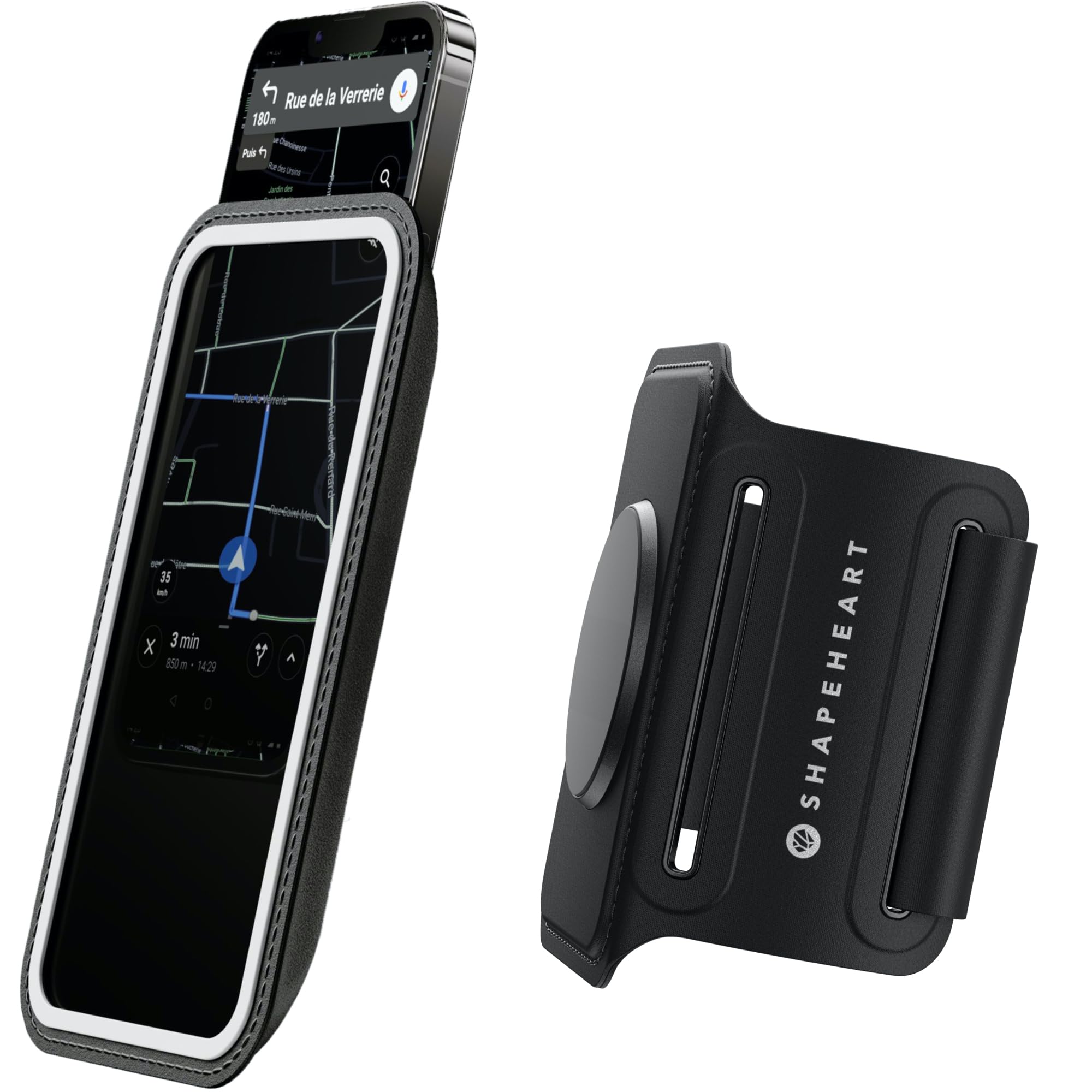 Shapeheart Magnetic Sport Armband (Iphone 6 7 8 X, Samsung Galaxy Series S 6 7 8
