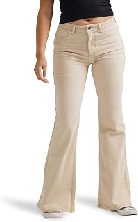 Wrangler Womens Women's High Waisted Fierce Flare JeanJeans