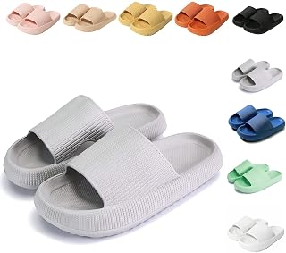 Sumvov Slippers for Women Men Non-Slip Slippers for Shower Pool, House Slippers for Women, Soft as a Cloud, Beach Pool Slippers for Women and Men