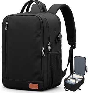 For Ryanair Cabin Bags 40x30x20 Underseat Travel Carry-on School Backpack | Anti Theft Carry-ons Flight Travel Bag for Travel Essentials School Bag Hold 16” Laptop with Water Bottle Holder