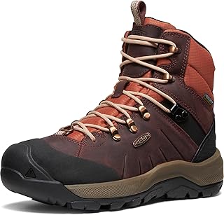 KEEN Women's Revel 4 Mid Polar Snow Boots, Andorra Safari, 40 EU