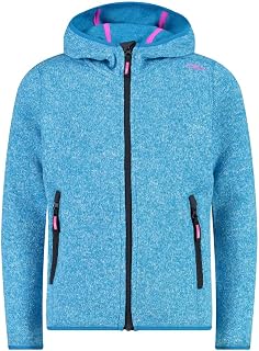 CMP Kids' Knit Tech Jacket with Fixed Hood Kid G Jacket Fix Hood