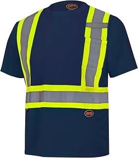 Pioneer High Vis Shirt for Men - Safety T-Shirt