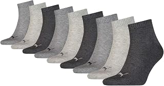 PUMA 3 Pairs Unisex Striped Low Top Sports Socks