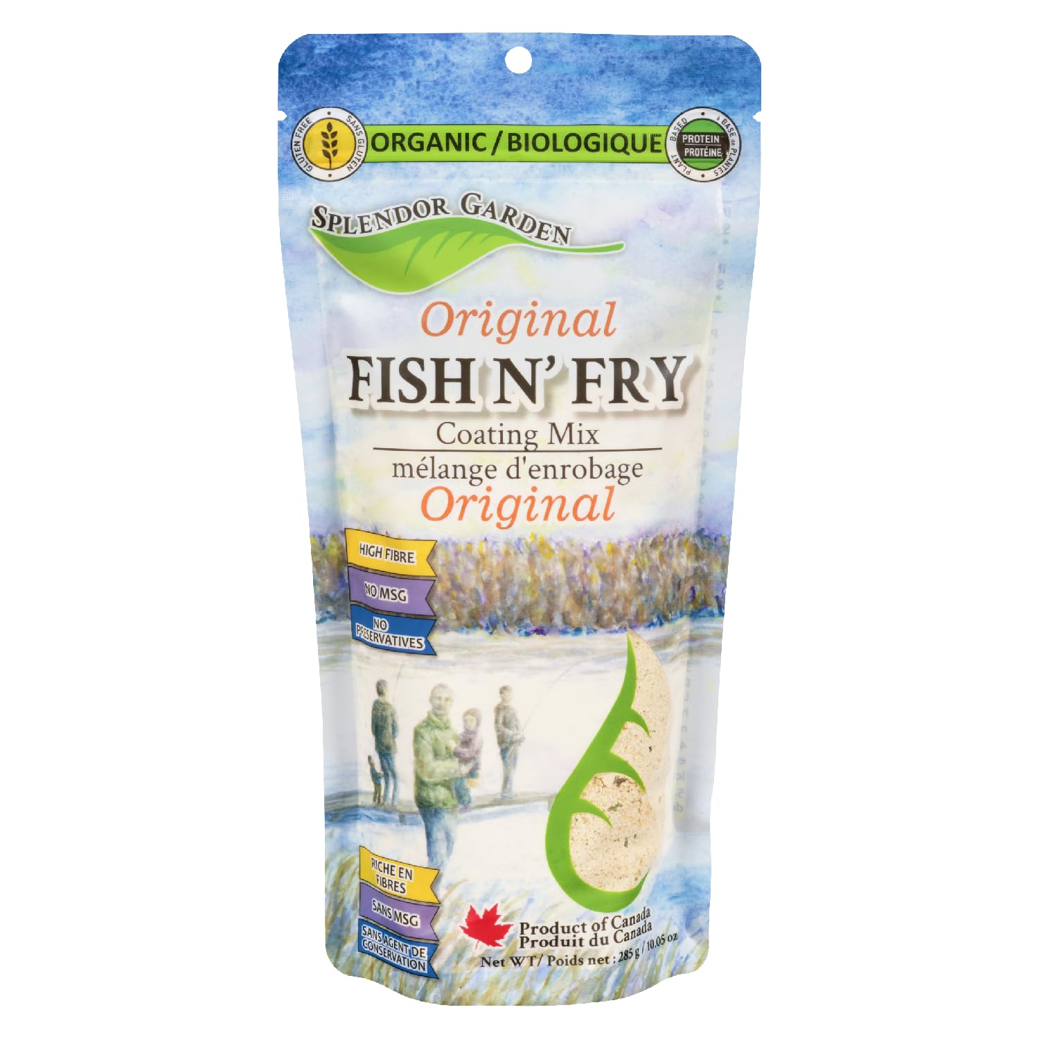 Splendor Garden Organic Fish N' Fry Coating Mix - Original 285g