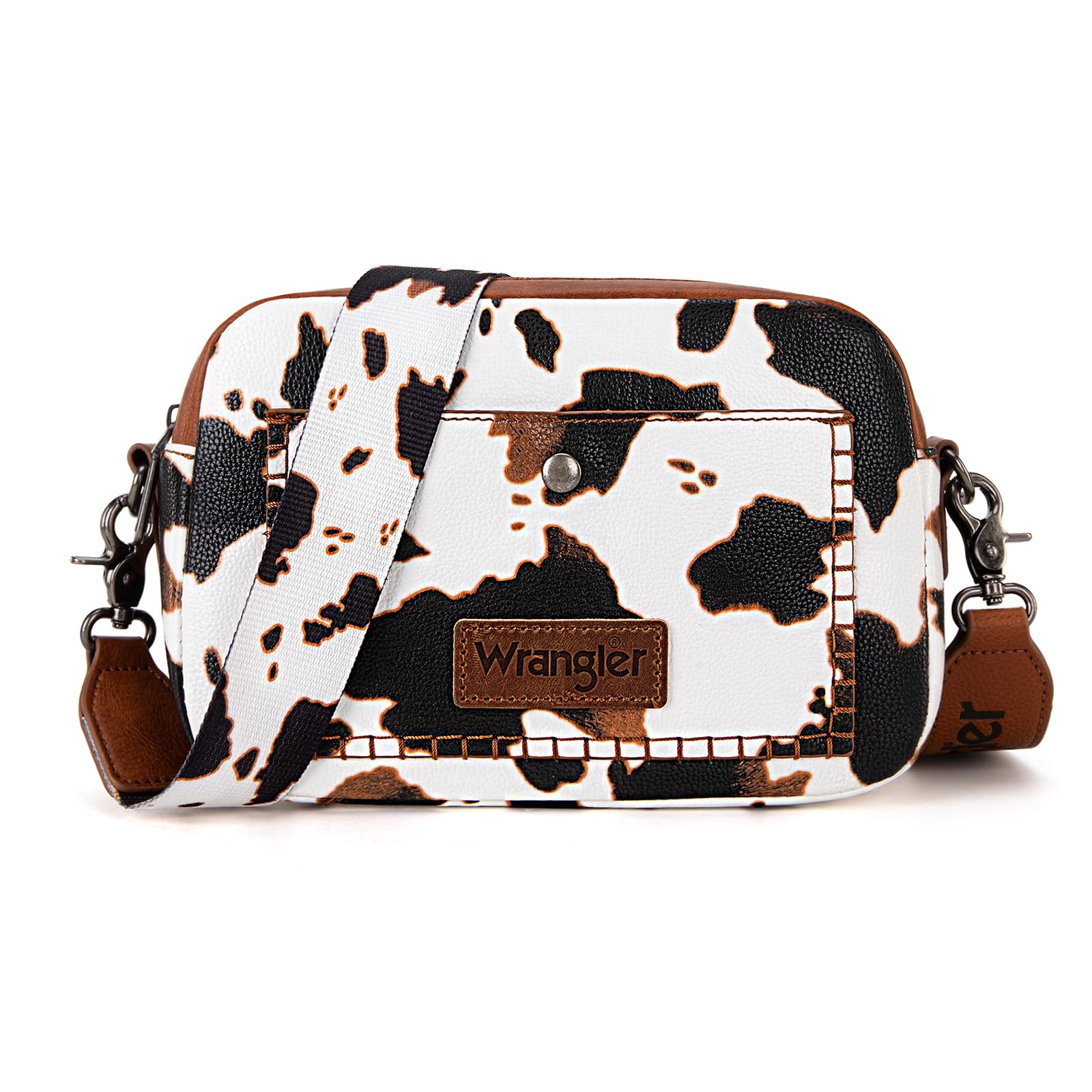 Wrangler Crossbody Purses for Women Trendy Camera Bag with Wide Strap