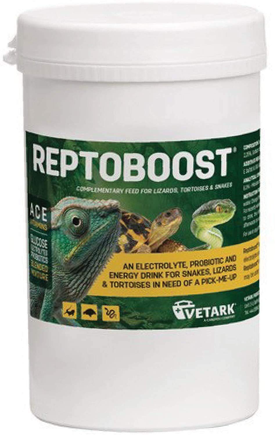 Vetark Reptoboost Power, Electrolyte & Probiotic boost for reptiles & tortoise, 