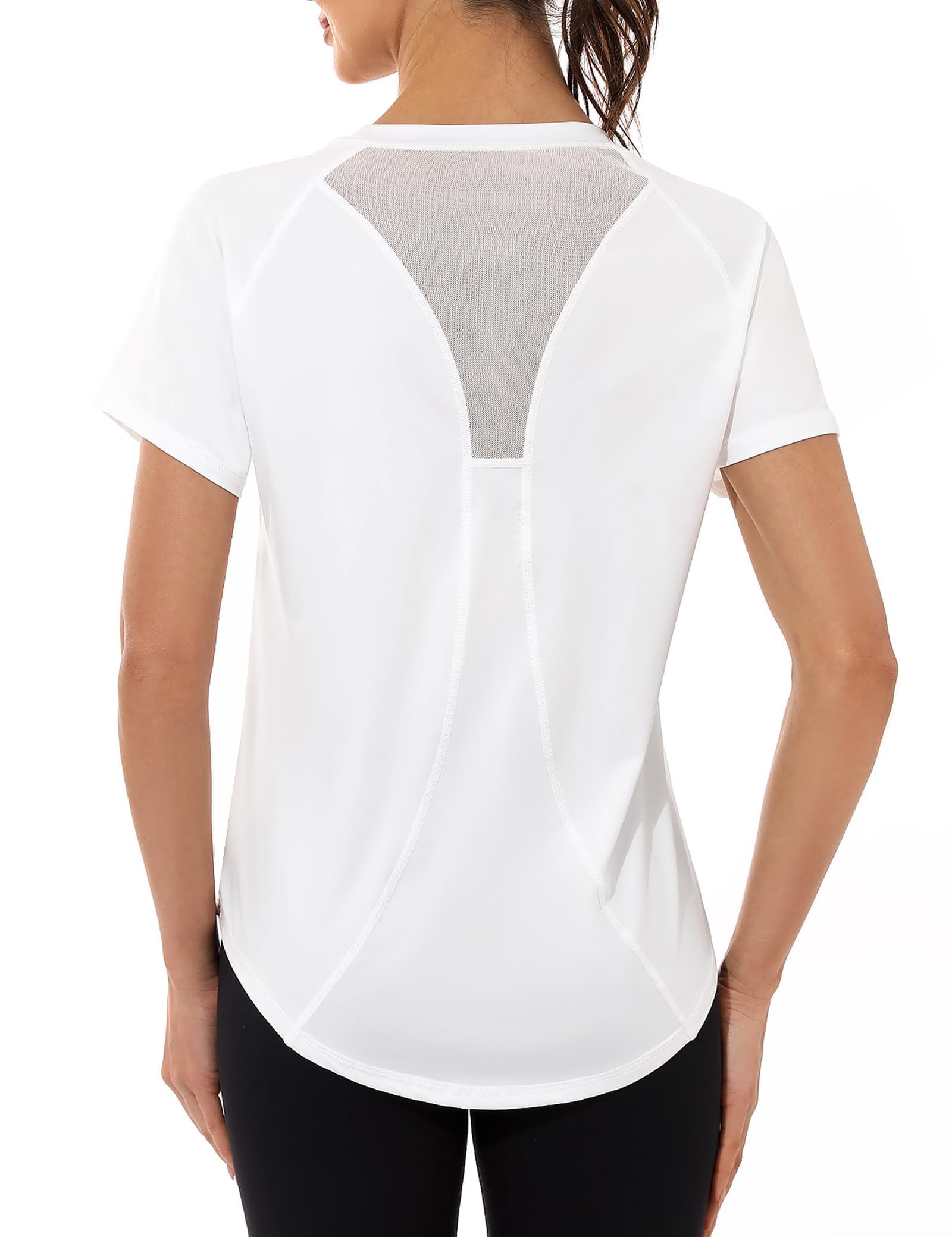 Gyabnw Women's Running T-Shirt Fitness Short Sleeve