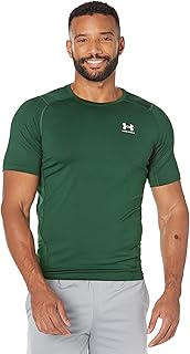 Under Armour UA HG Armour Comp SS Men's Short Sleeve Compression T-Shirt Black/White, 3XL
