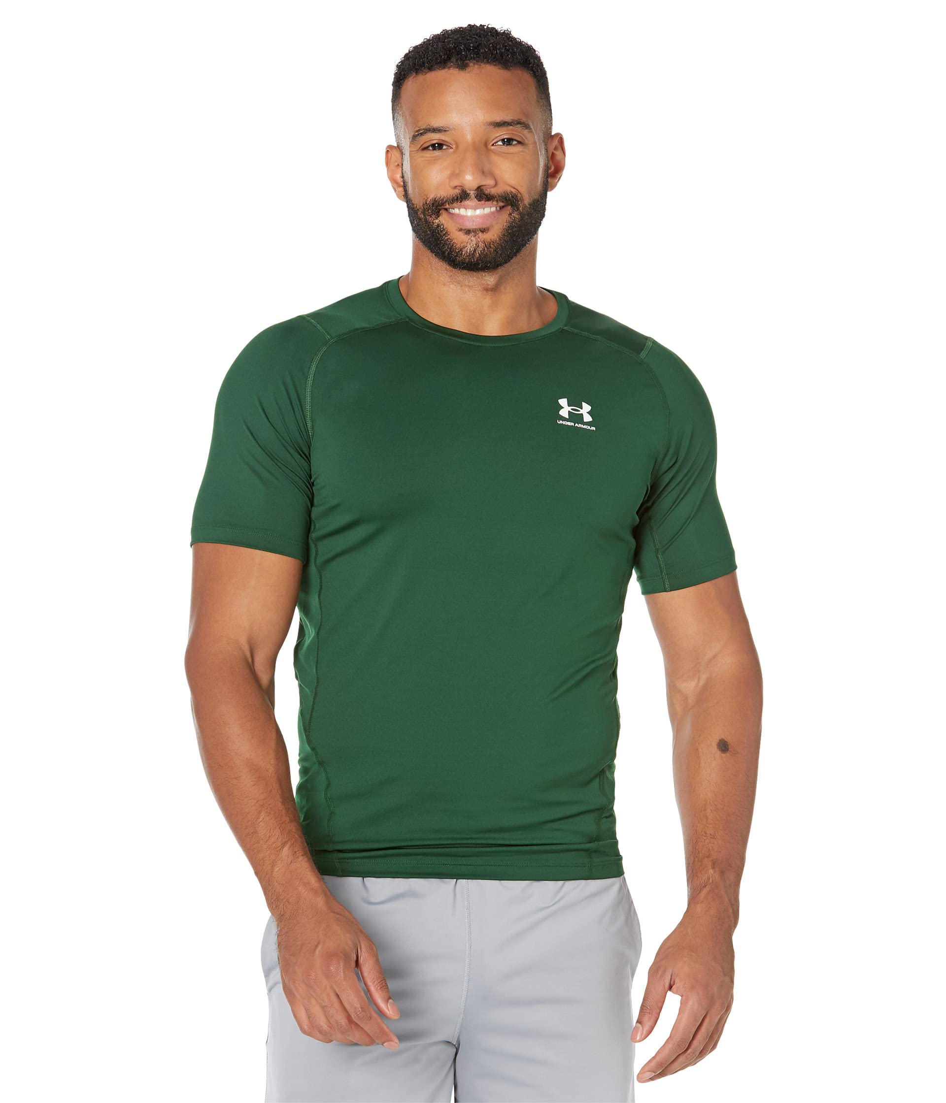 Under Armour UA HG Armour Comp SS Men's Short Sleeve Compression T-Shirt Black/W