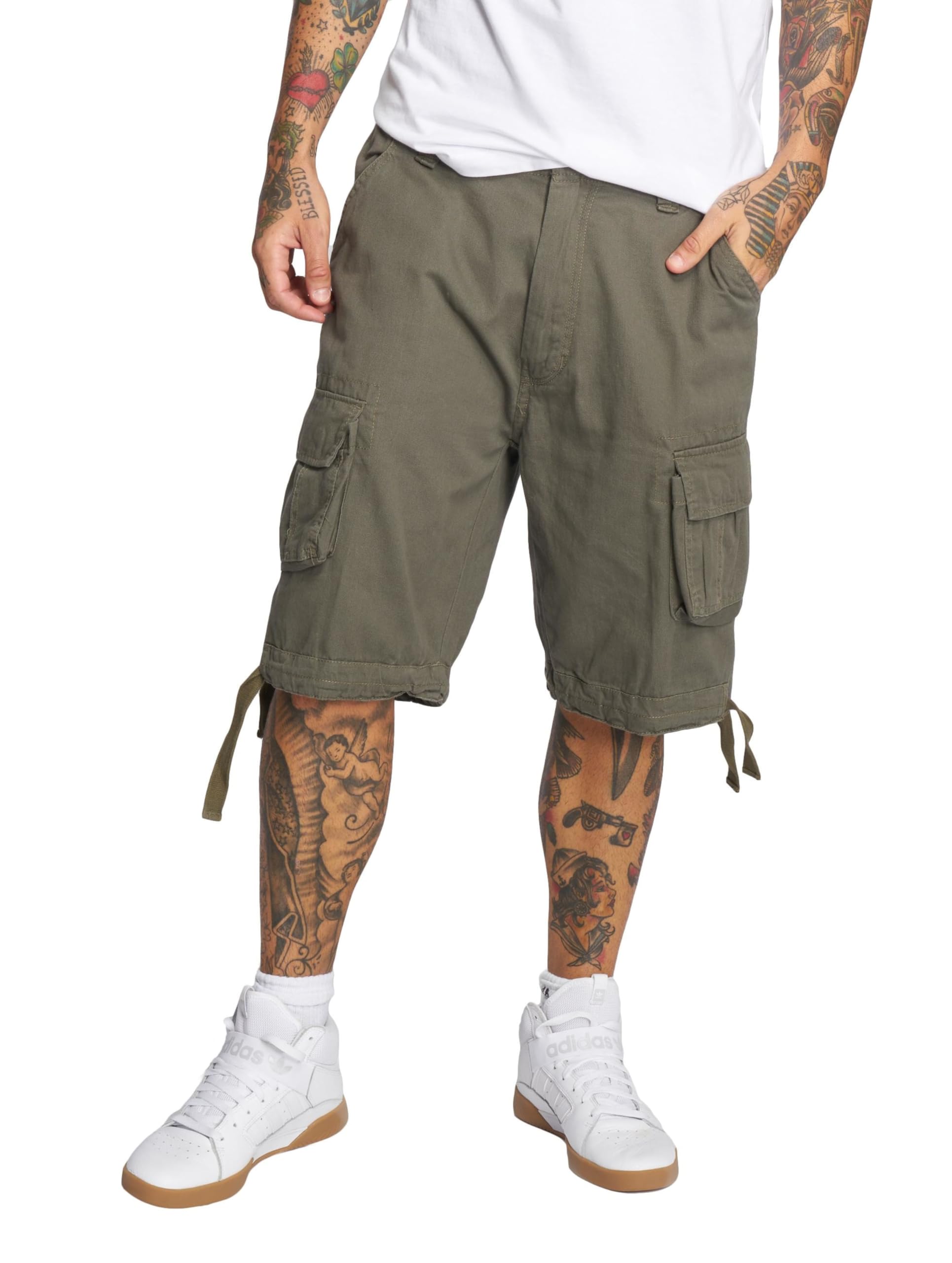 Brandit Urban Legend Ripstop Men's Cargo Shorts with 6 Cargo Bags Bermuda Pants 