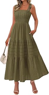 BTFBM Womens Summer 2026 Casual Maxi Dresses Boho Spaghetti Strap Dress