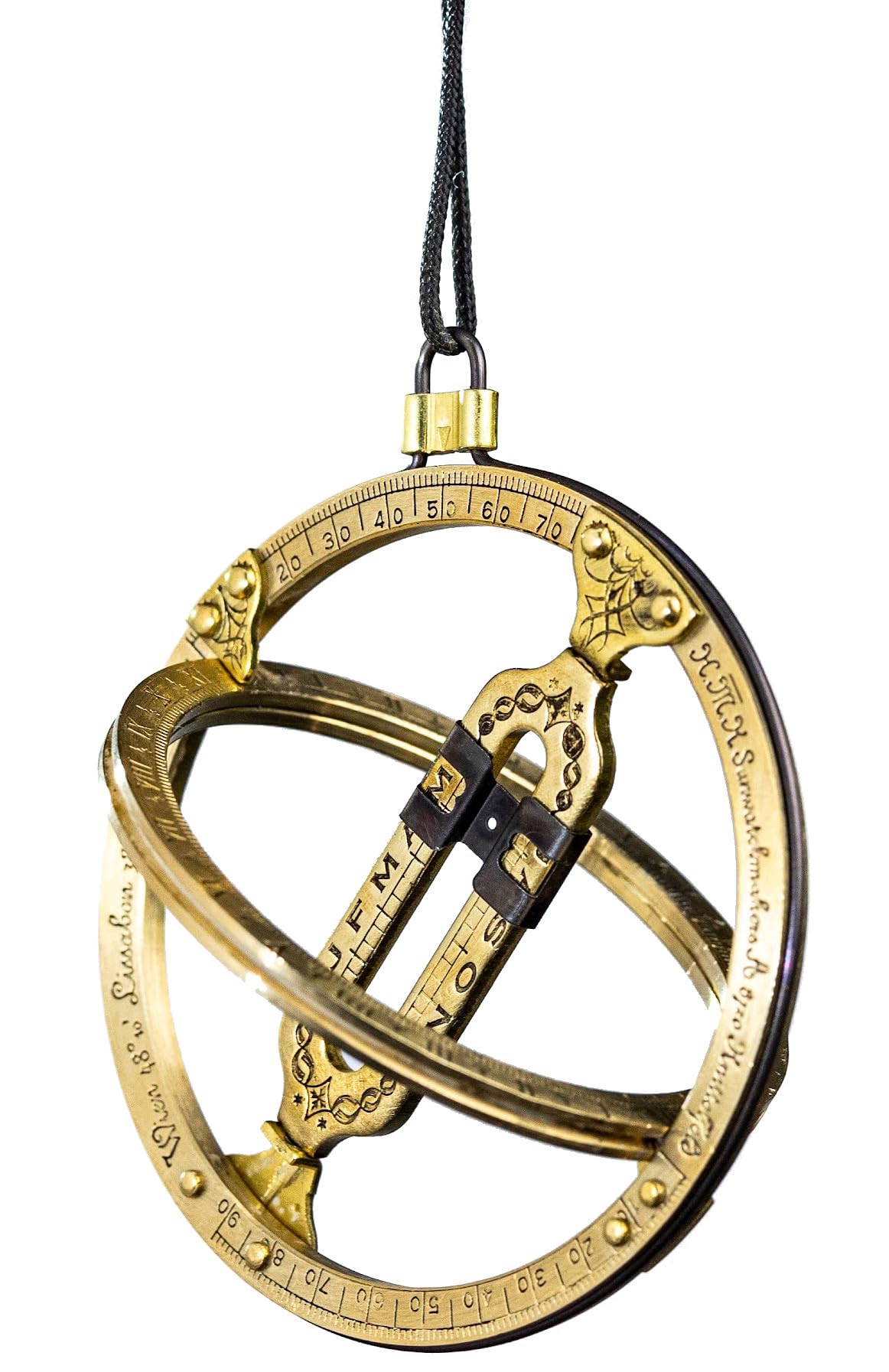Stanley London Kala Pocket Sundial | Precision Made in Austria | Brass Sun Watch