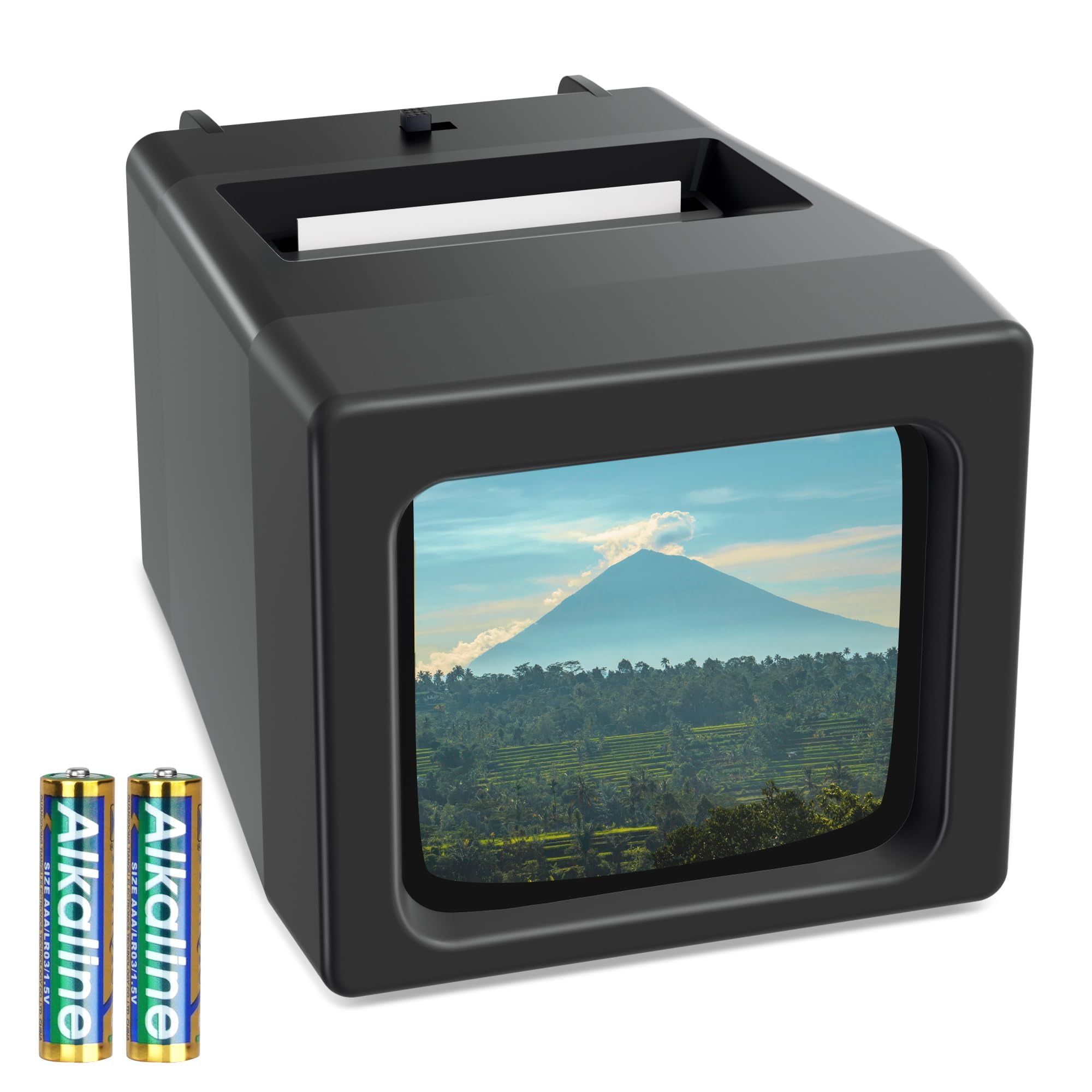 35mm Slide Viewer for Old Slides, 2X Magnification Slide Viewer for 35mm Slide, 