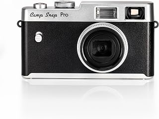 Camp Snap Pro 16MP Screen-Free Digital Camera, Xenon Flash, 4 Customizable Filters, 4GB Memory Card, USB-C Rechargeable Battery, Compact and Durable