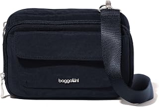 Baggallini womens Modern Double Zip CrossbodyModern Double Zip Crossbody