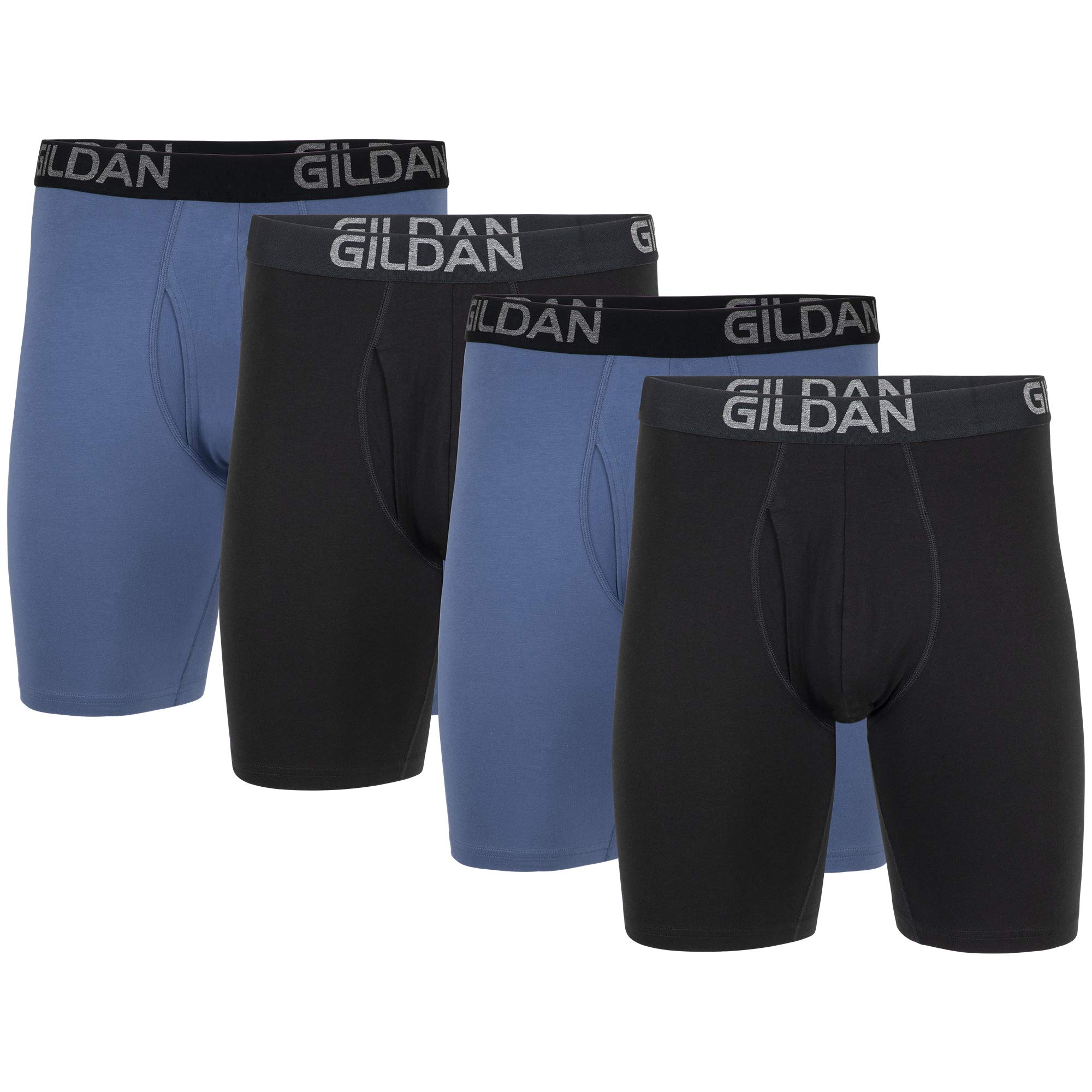 Gildan Pack of 5 Men's Stretch Cotton Boxer Shorts