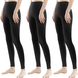 Libella 1/3 Women's Long Colourful Leggings with High Waisted Slim Fit Athletic Cotton 4108VA