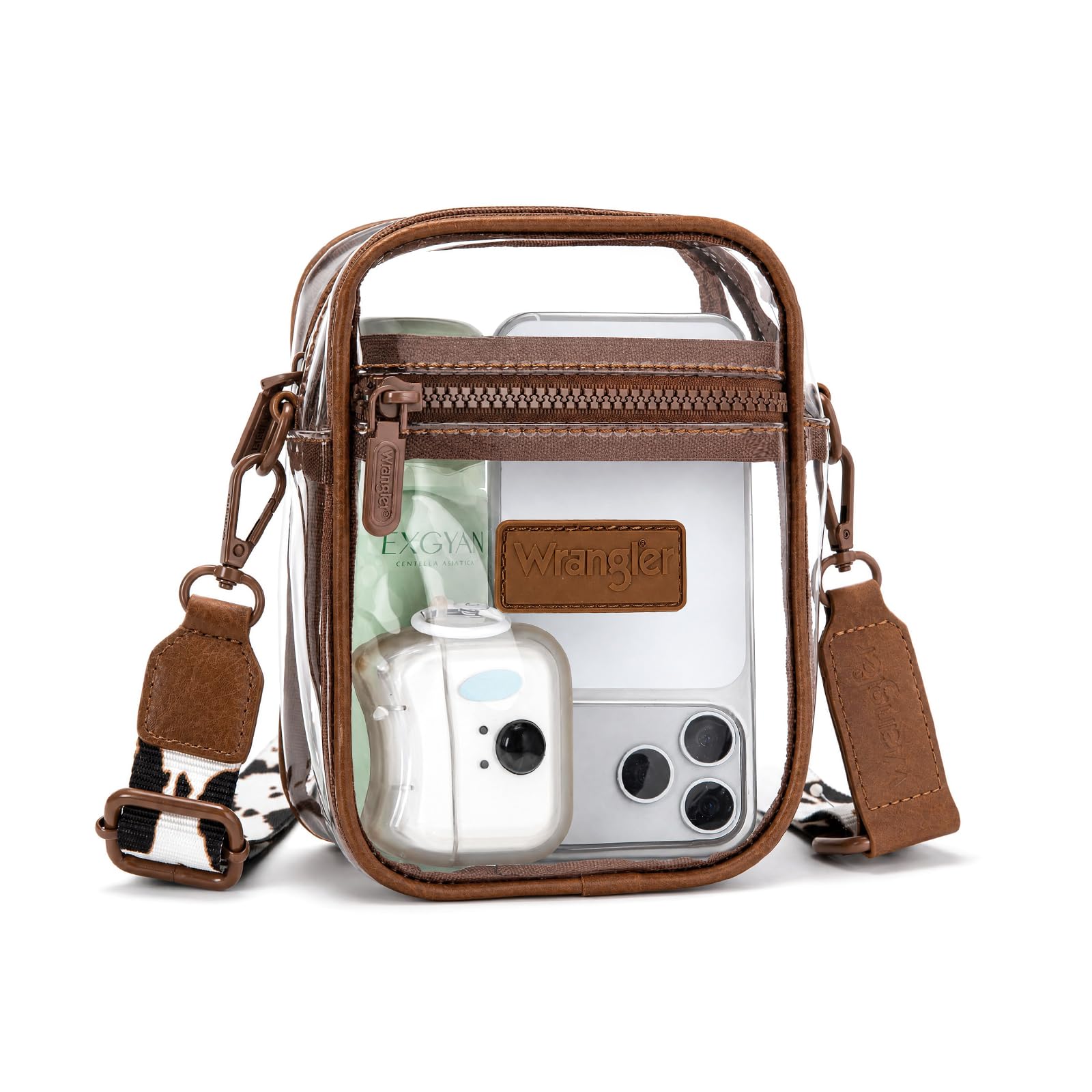 Montana West X Wrangler Clear Bag for Stadium Events Crossbody Purse for Concert