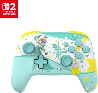 Turtle Beach Rematch Wireless Gaming Controller: Rosalina Nintendo Switch 2 | Nintendo Switch OLED, TMR Thumbsticks, Rechargeable 40-Hr Battery, 2 Mappable Back Buttons, Motion Controls, Rosalina
