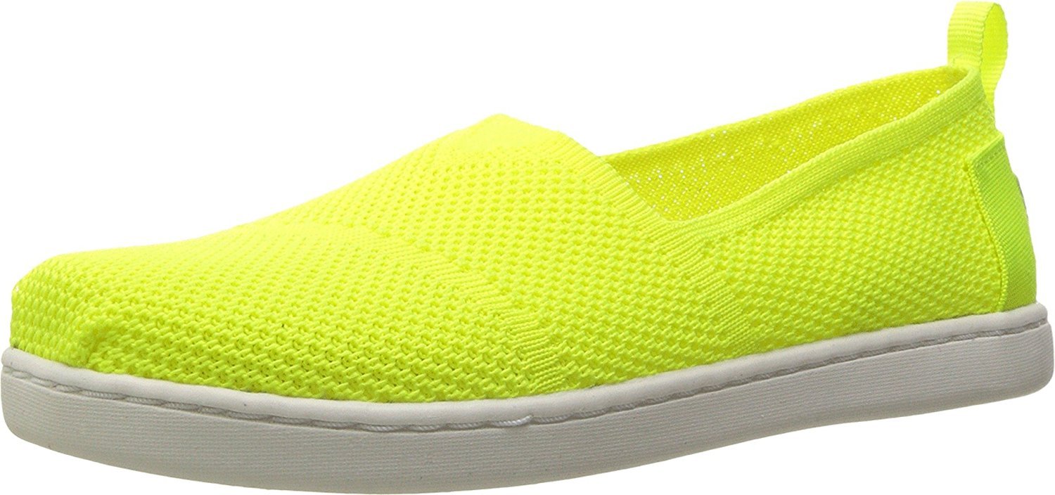 Toms Unisex 10009957 ALPARGATA slip on / flat, Amarillo, 5 M US Big Kid