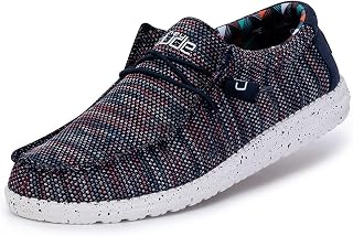 HEYDUDE Wally Break Stitch for Men, Slip On Shoes