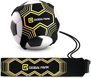Soccer/Volleyball/Rugby Trainer, Football Kick Throw Solo Practice Training Aid Control Skills Adjustable Waist Belt for Kids Adults