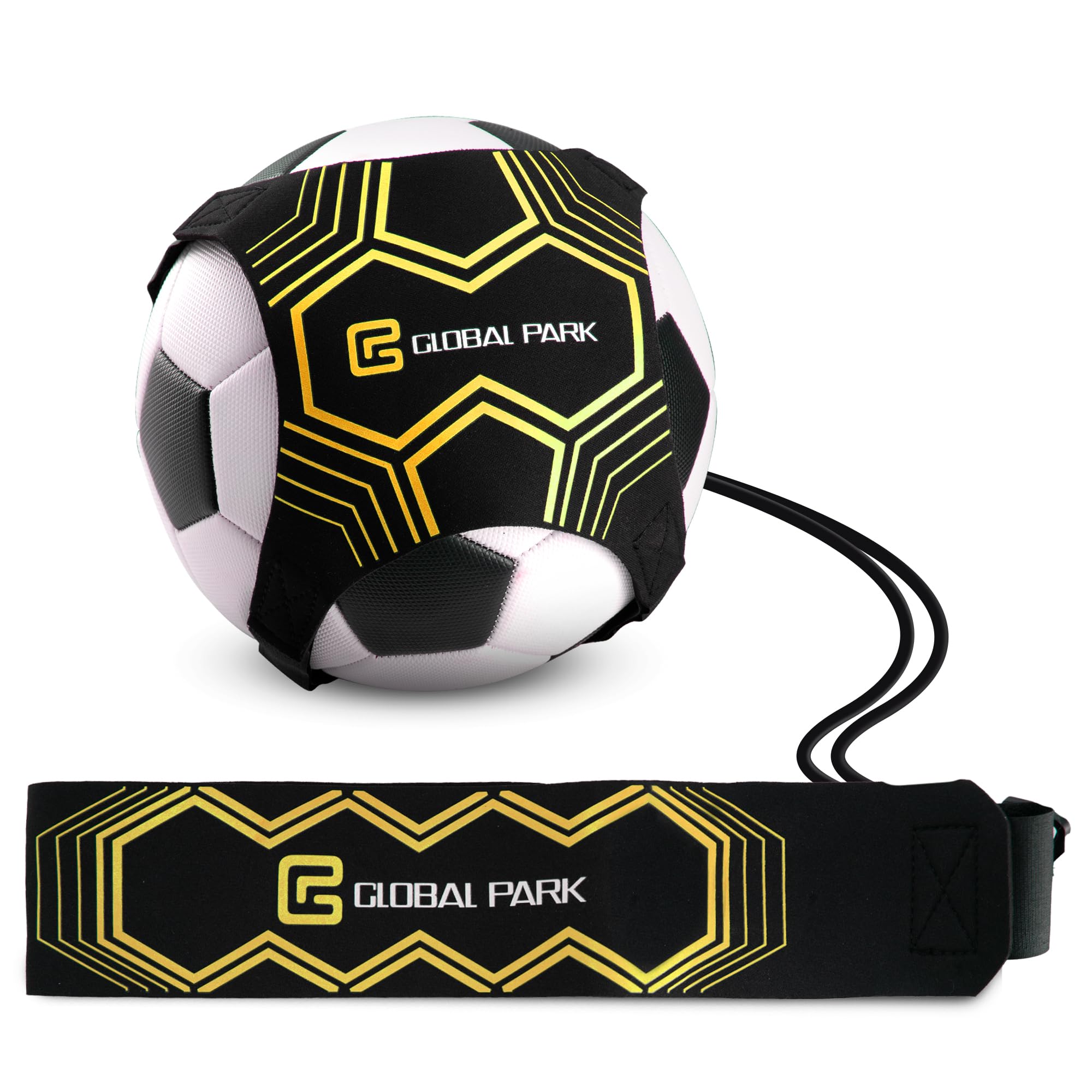 Soccer/Volleyball/Rugby Trainer, Football Kick Throw Solo Practice Training Aid 