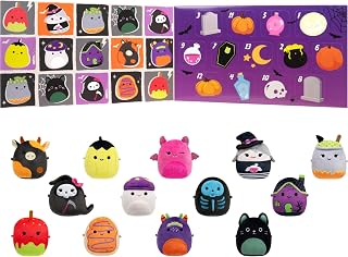 Squishmallows Original Micromallows Halloween Countdown Calendar 13-Pack Plush