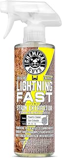 Chemical Guys, Lightning Fast Carpet & Upholstery Stain Extractor, 16 oz | Tackles coffee, soda, wine and pet messes on carpet, seats and mats, just spray, agitate and blot for a clean look.