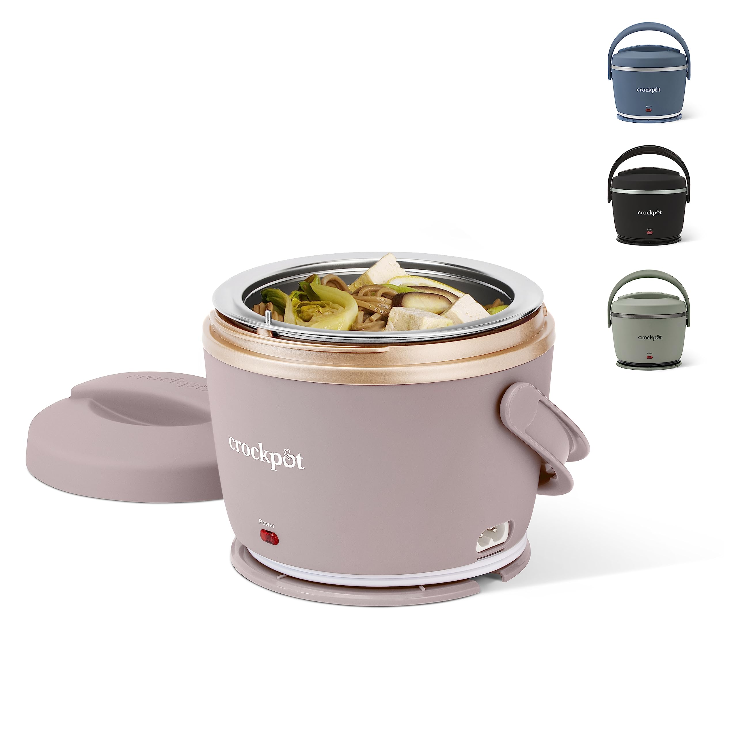 Crock-Pot Electric Lunch Box, Portable Food Warmer for Travel, Car, On-the-Go, 2