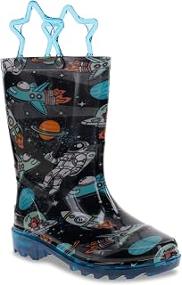 Western Chief Waterproof rain boots with handles for easy on and off for boys and girls