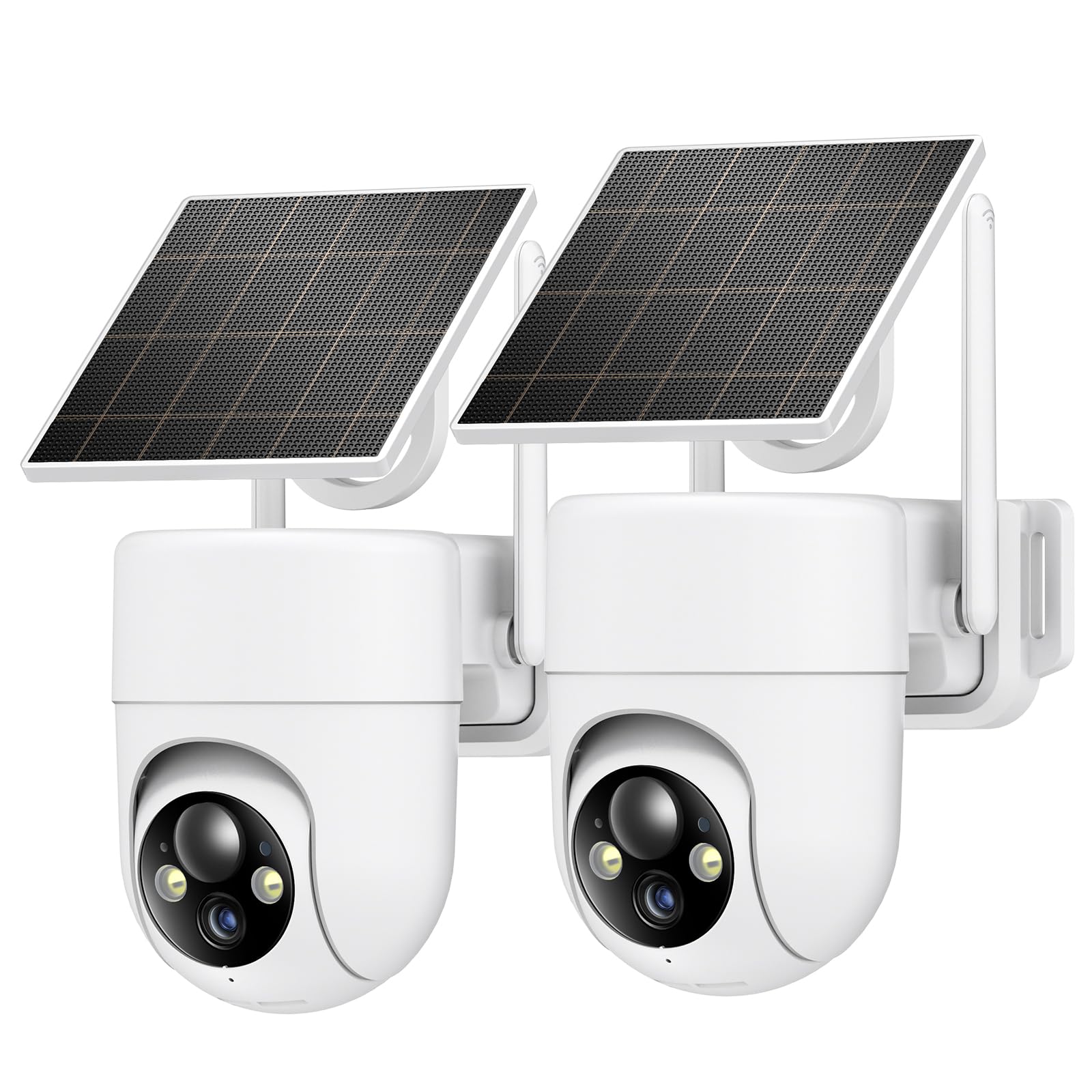 Oculview 2K Solar Security Cameras Wireless Outdoor, 2PCS Outdoor Camera Wireles
